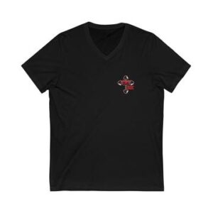 Uni Sex Jersey Short Sleeve V Neck